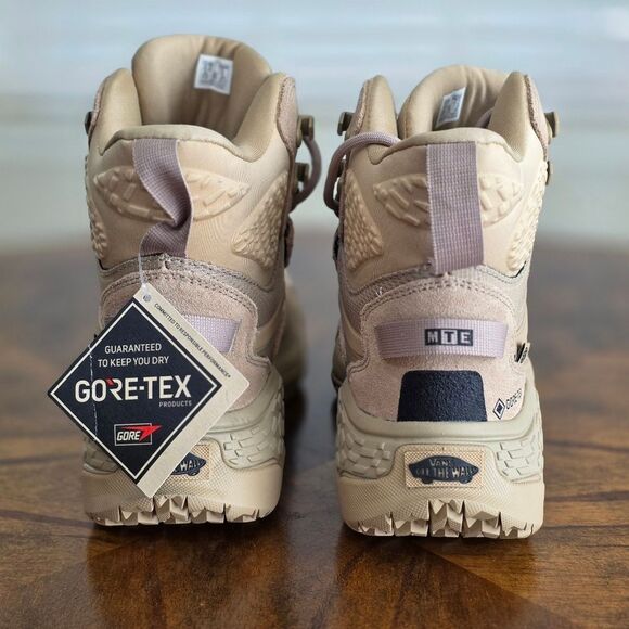 Vans MTE Crestline Gore-Tex Shoes Hiking Boots Khaki Brown Men's 6.5 Tactical LE - Picture 5 of 15
